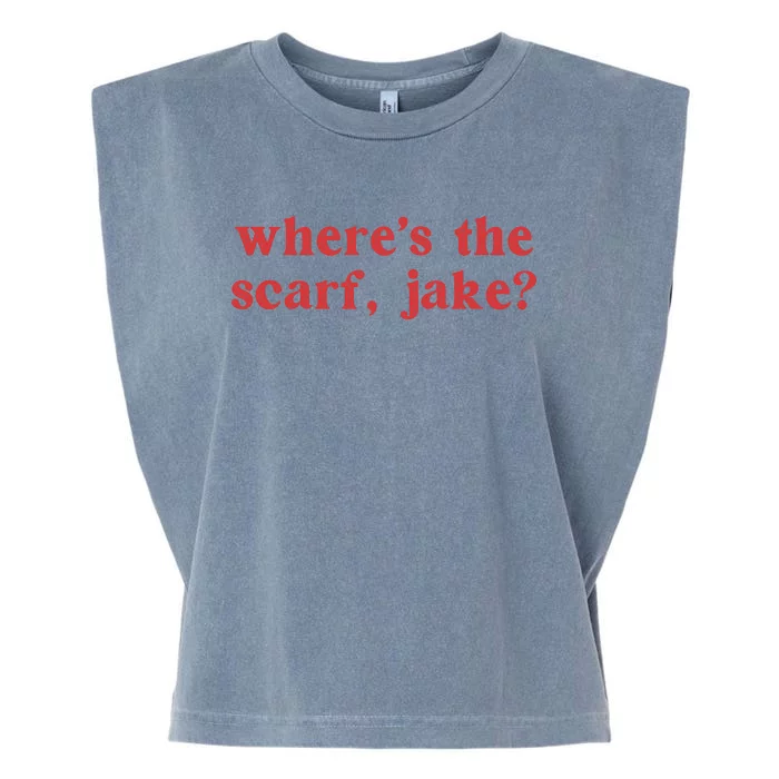 Where's The Scarf Jake Shirt All Too Well Garment-Dyed Women's Muscle Tee