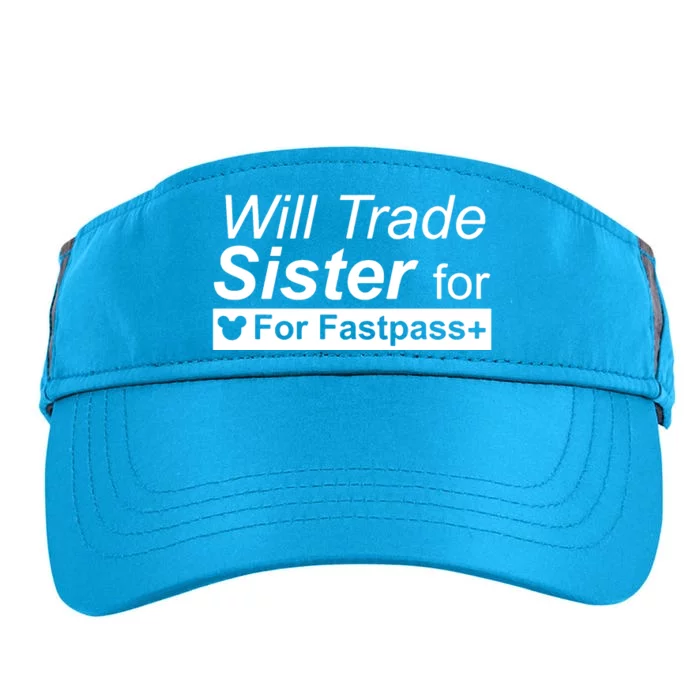 Will Trade Sister For Fastpass Plus Adult Drive Performance Visor