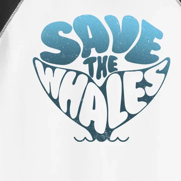 Whale Tail Save The Whales Toddler Fine Jersey T-Shirt