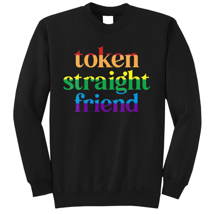 Womens Token Straight Friend Sweatshirt