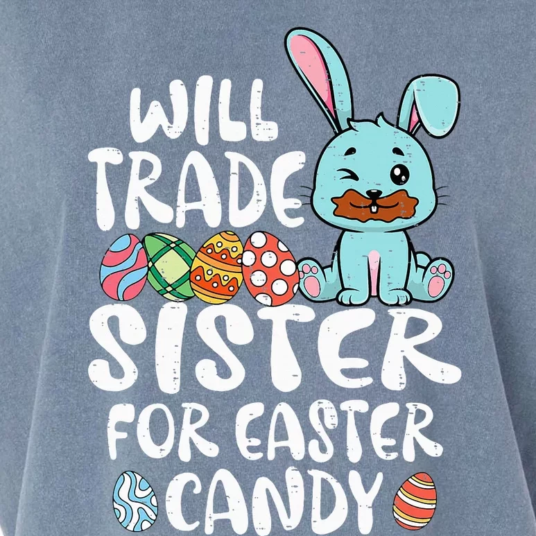 Will Trade Sister For Easter Candy Garment-Dyed Women's Muscle Tee