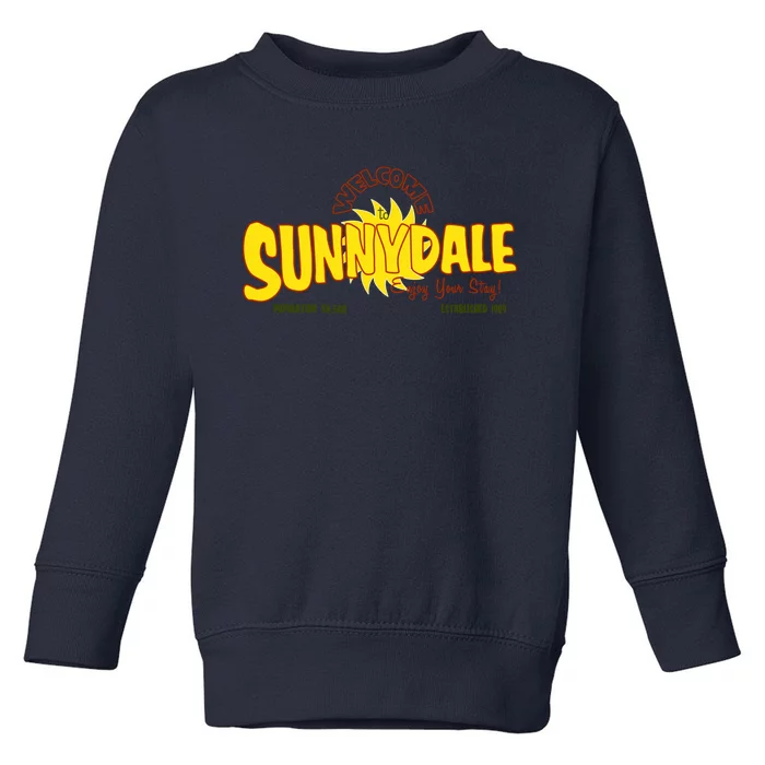 Welcome To Sunnydale Toddler Sweatshirt