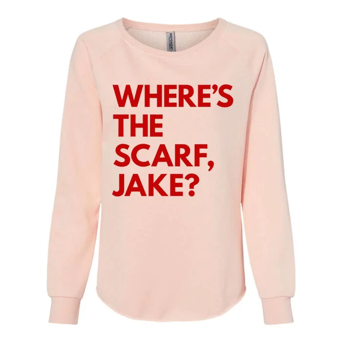 WhereS The Scarf Jake Womens California Wash Sweatshirt