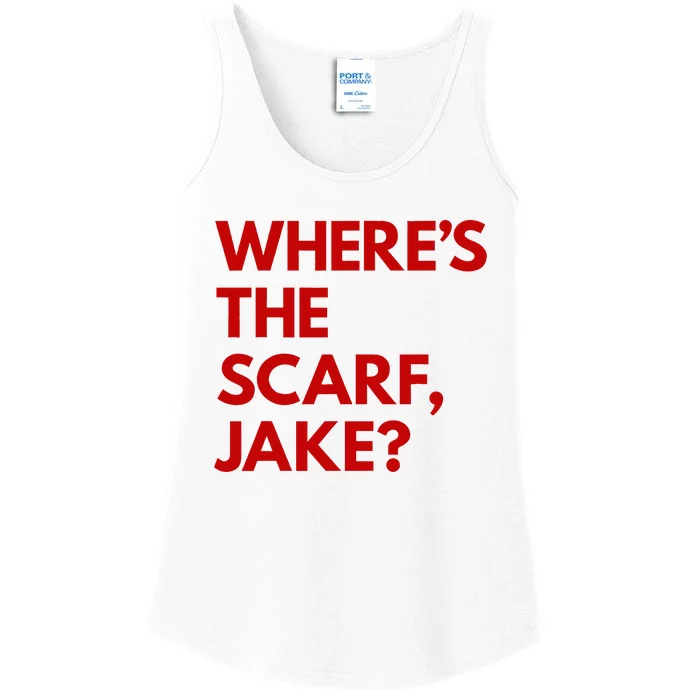 WhereS The Scarf Jake Ladies Essential Tank