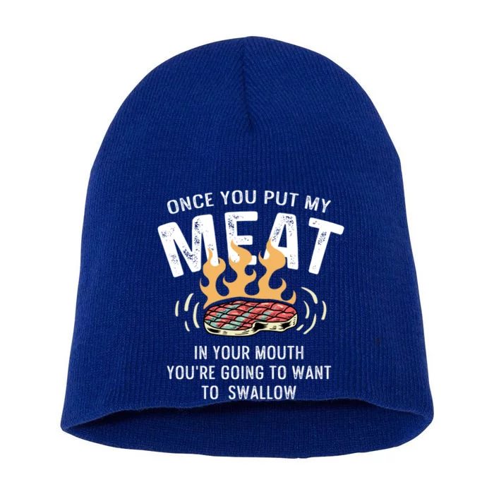 Want To Swallow Sous Chef Cool Gift Short Acrylic Beanie