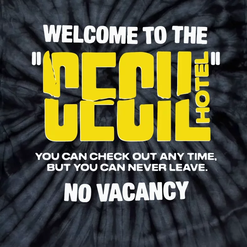 Welcome To The Cecil Hotel Tie-Dye T-Shirt