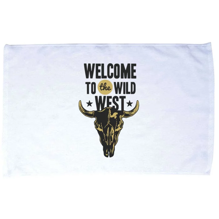 Welcome To The Wild West Microfiber Hand Towel