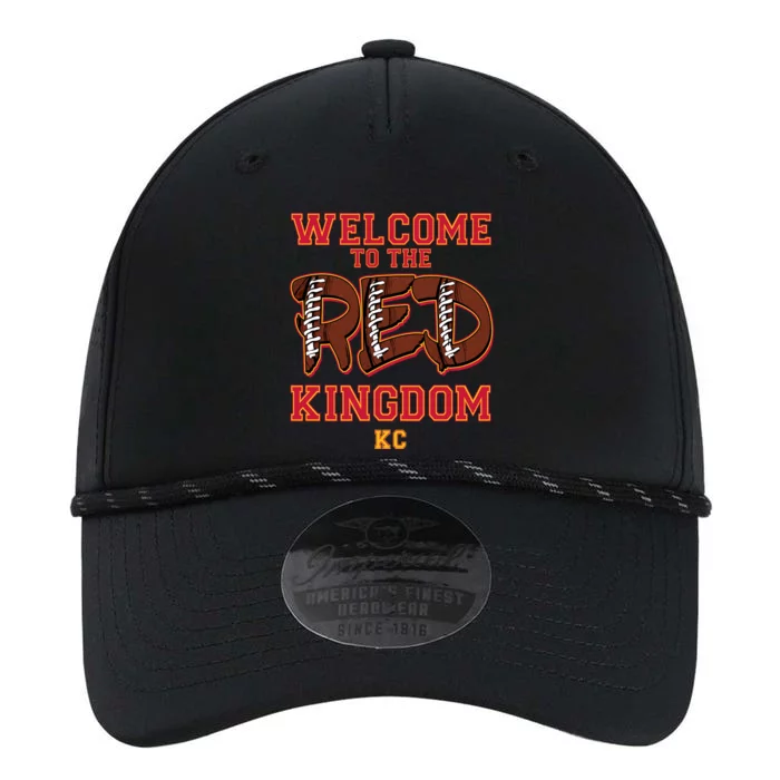 Welcome To The Red Kingdom Kansas City Football Sports Fan Performance The Dyno Cap