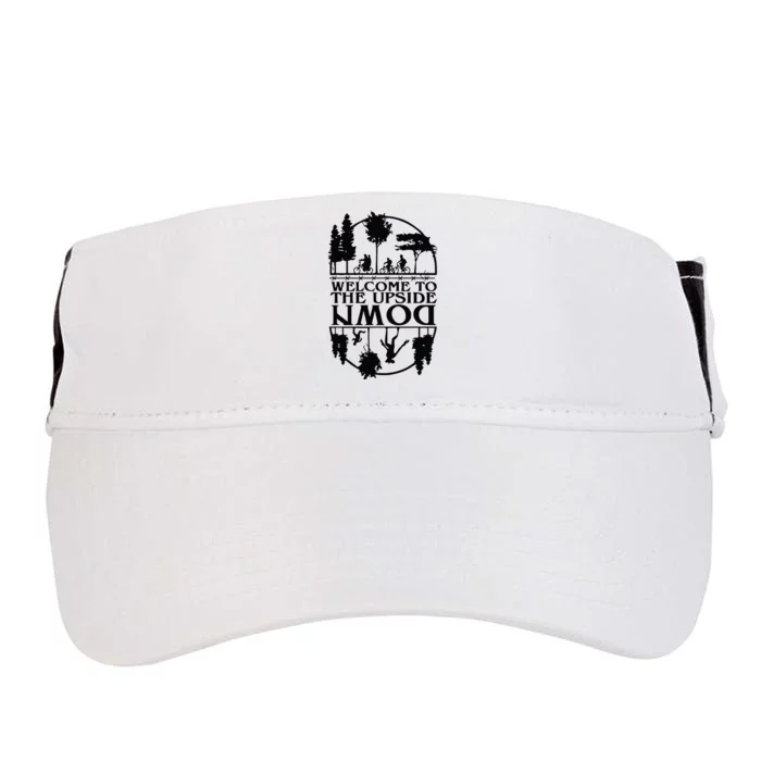 Welcome To The Upside Down Adult Drive Performance Visor