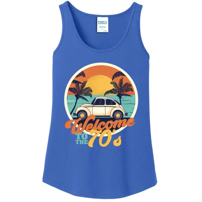 Welcome To The 70s Funny Ladies Essential Tank