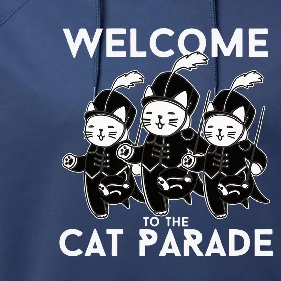 Welcome To The Cat Parade Performance Fleece Hoodie