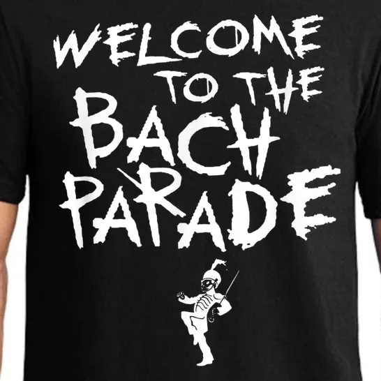 Welcome To The Bach Parade Bride Squad Gothic Bachelorette Pajama Set