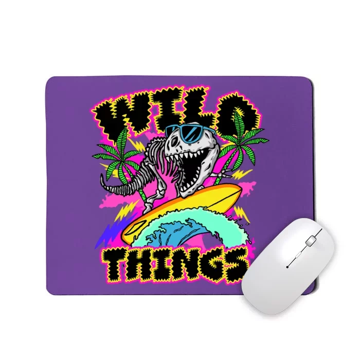 Wild Things T Rex Surfing Mousepad