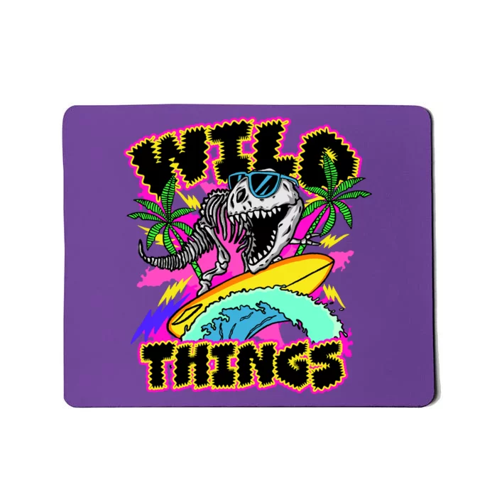 Wild Things T Rex Surfing Mousepad