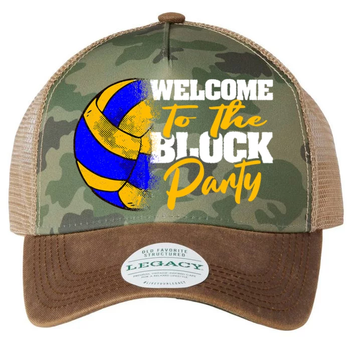 Welcome to the Block Party Volleyball Legacy Tie Dye Trucker Hat