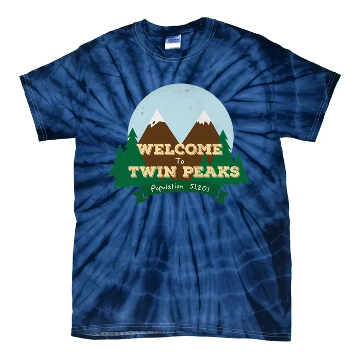 Welcome To Twin Peaks Tie-Dye T-Shirt