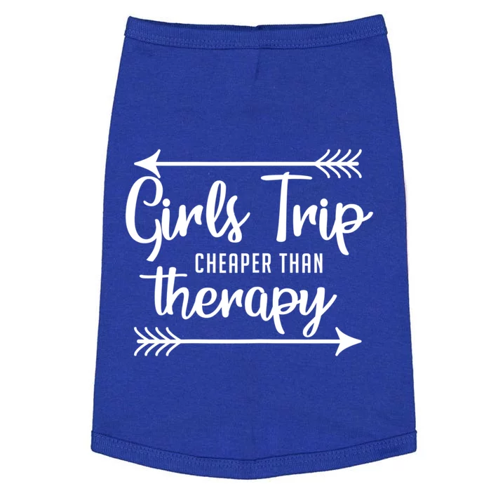 Wo Trip Therapy Travel Vacation Night Out Funny Gift Doggie Tank