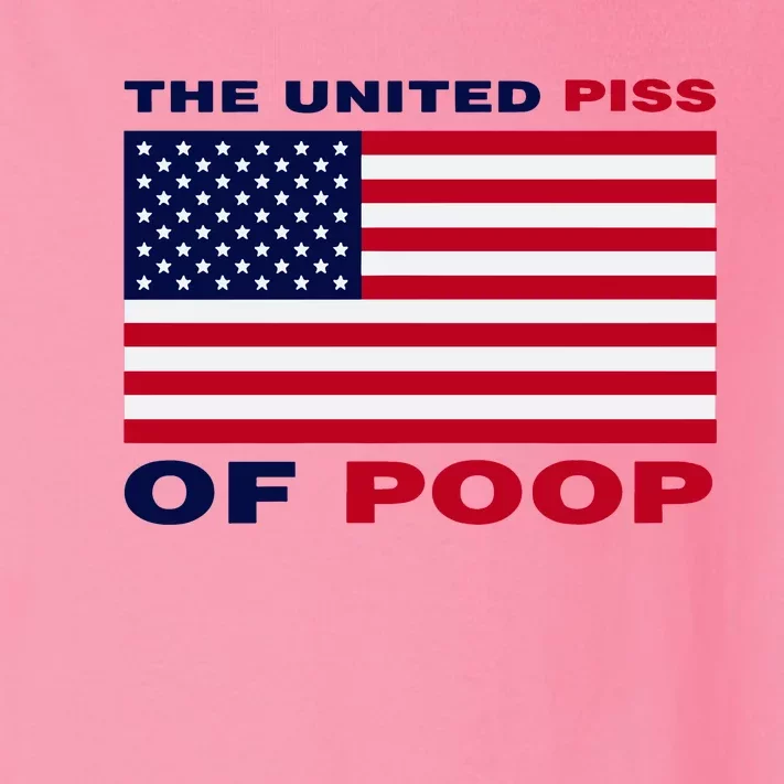 Worstshirts The United Piss Of Poop Toddler Long Sleeve Shirt