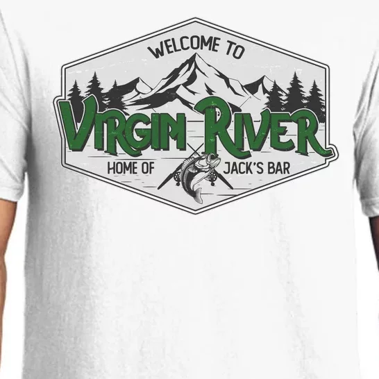 Welcome To Virgin River Home Of Jack's Bar Pajama Set