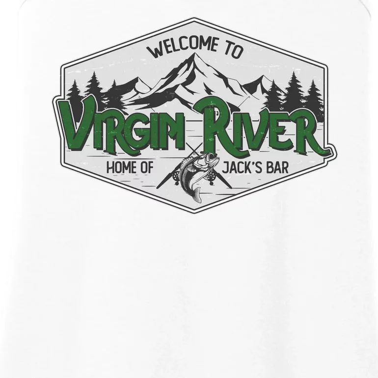 Welcome To Virgin River Home Of Jack's Bar Ladies Essential Tank