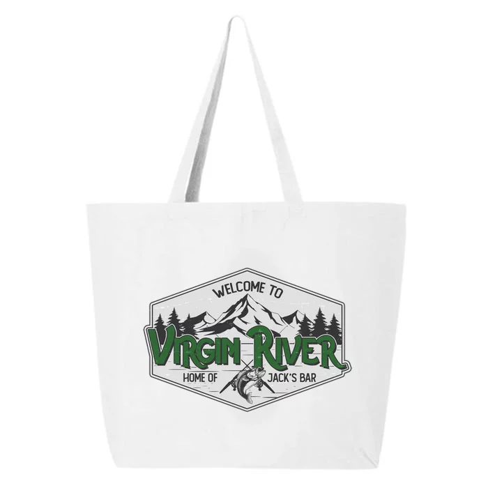 Welcome To Virgin River Home Of Jack's Bar 25L Jumbo Tote