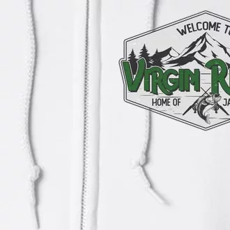 Welcome To Virgin River Home Of Jack's Bar Full Zip Hoodie