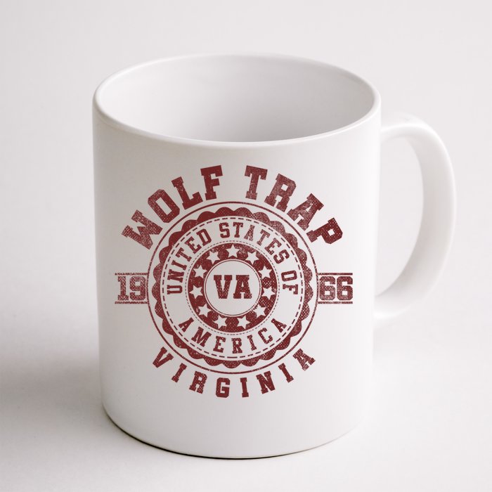 Wolf Trap Va Virginia Vintage City S Great Gift Front & Back Coffee Mug