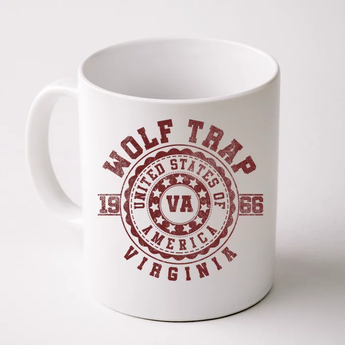 Wolf Trap Va Virginia Vintage City S Great Gift Front & Back Coffee Mug