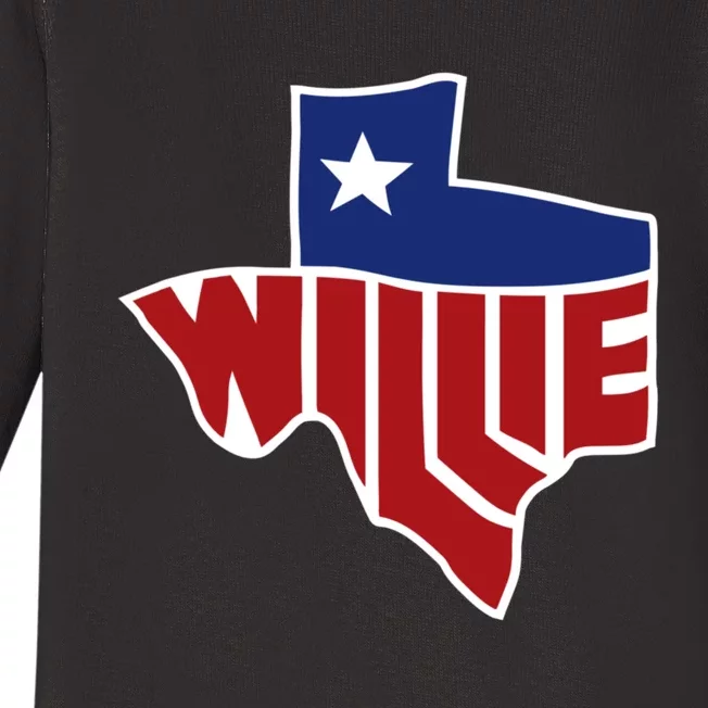 Willie's Texas Baby Long Sleeve Bodysuit