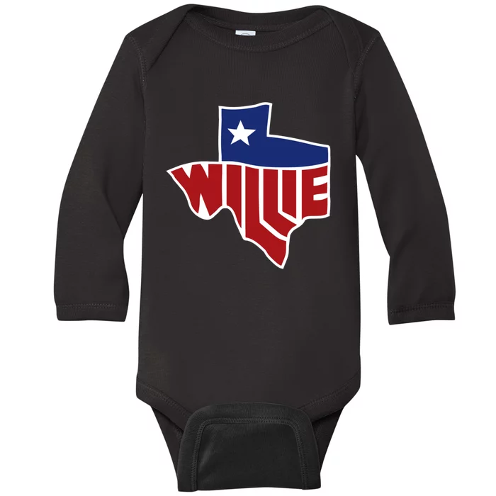 Willie's Texas Baby Long Sleeve Bodysuit