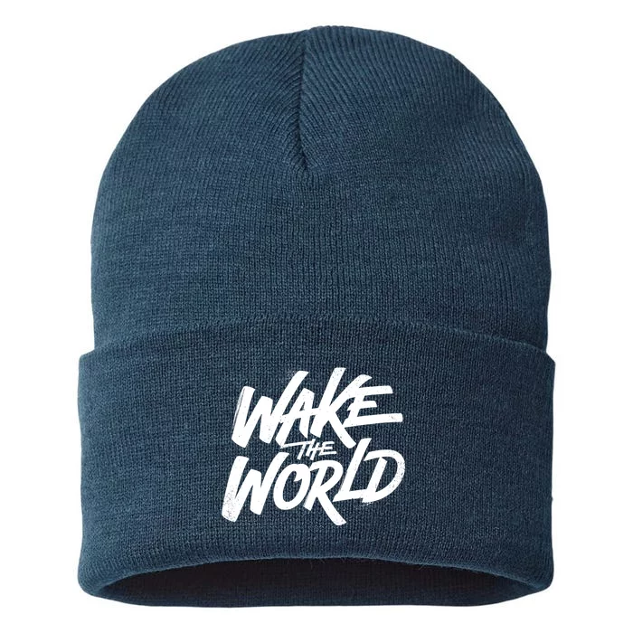 Wake The World Sustainable Knit Beanie