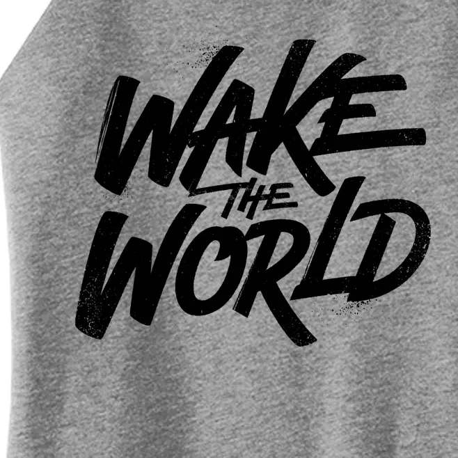 Wake The World Women’s Perfect Tri Rocker Tank