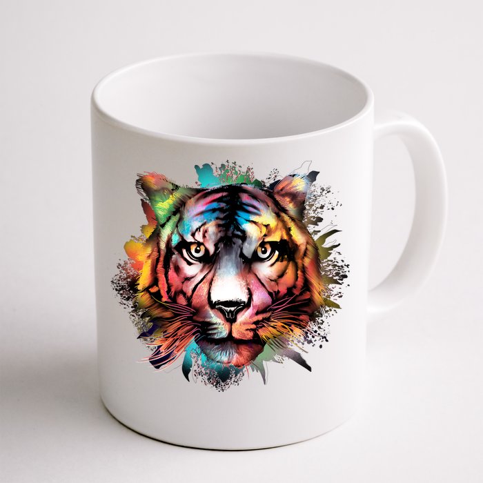 Watercolor Tiger Front & Back Coffee Mug