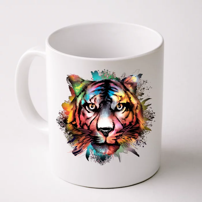 Watercolor Tiger Front & Back Coffee Mug