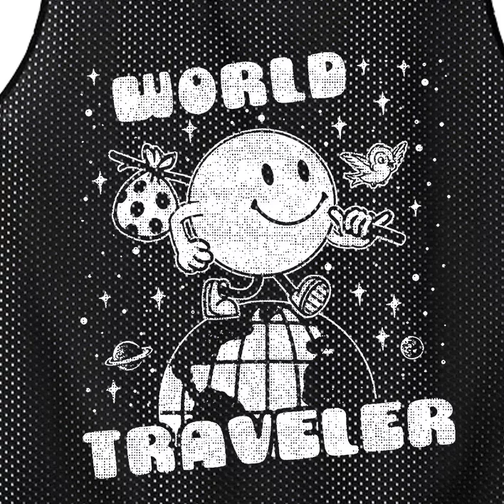 World Traveler Mesh Reversible Basketball Jersey Tank