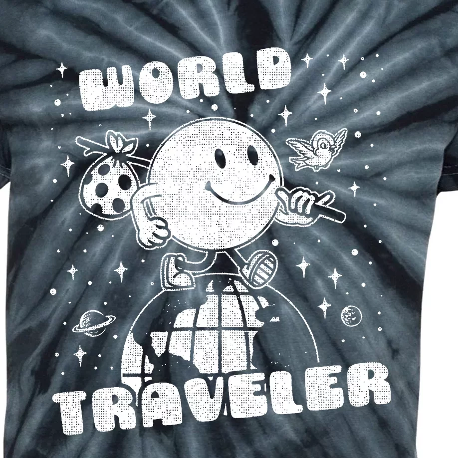 World Traveler Kids Tie-Dye T-Shirt