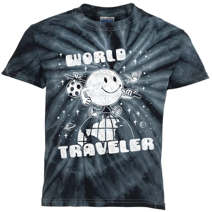 World Traveler Kids Tie-Dye T-Shirt