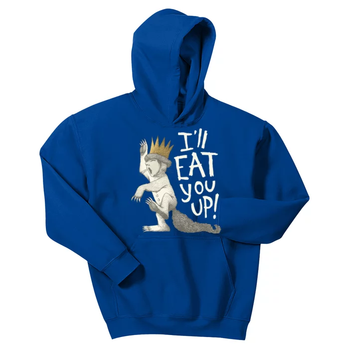 Where The Wild Things Are Eat You Up Kids Hoodie