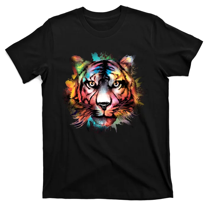 Watercolor Tiger T-Shirt