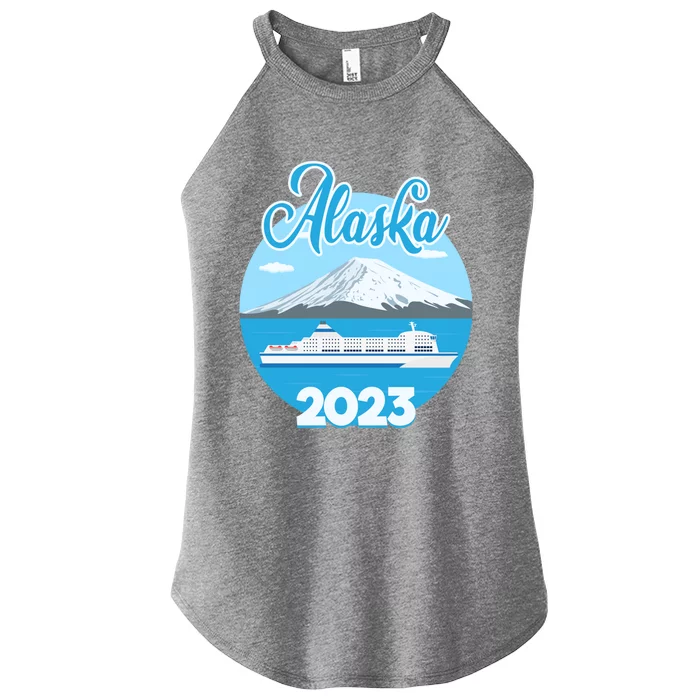 Were Trouble When Were Cruising Together Alaskan Cruise Cute Gift Women’s Perfect Tri Rocker Tank