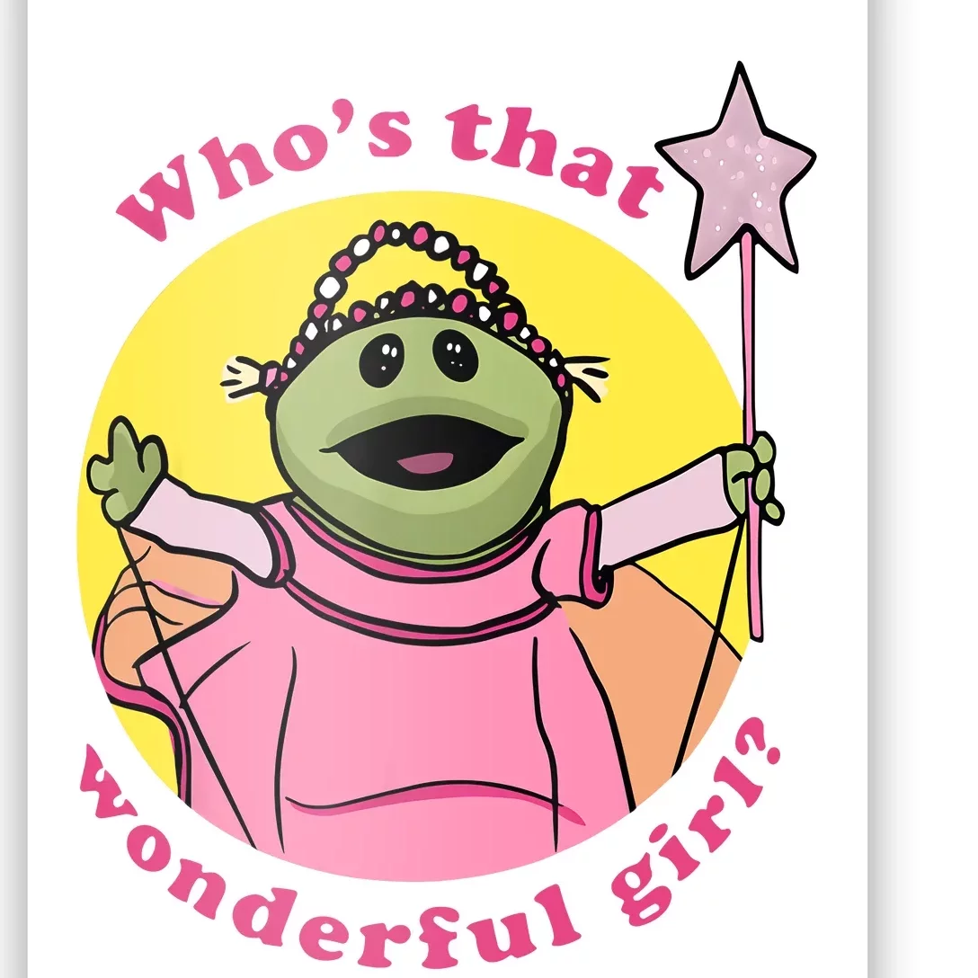 WhoS That Wonderful Girl Poster