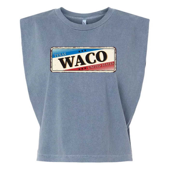 Waco Texas Garment-Dyed Women's Muscle Tee