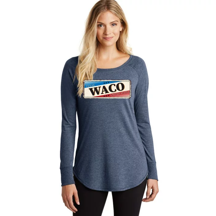 Waco Texas Women's Perfect Tri Tunic Long Sleeve Shirt