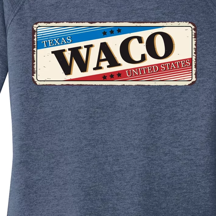 Waco Texas Women's Perfect Tri Tunic Long Sleeve Shirt