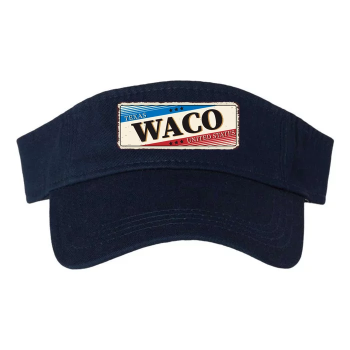 Waco Texas Valucap Bio-Washed Visor