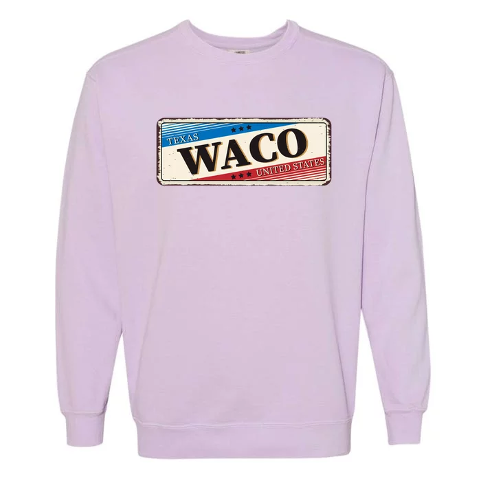 Waco Texas Garment-Dyed Sweatshirt