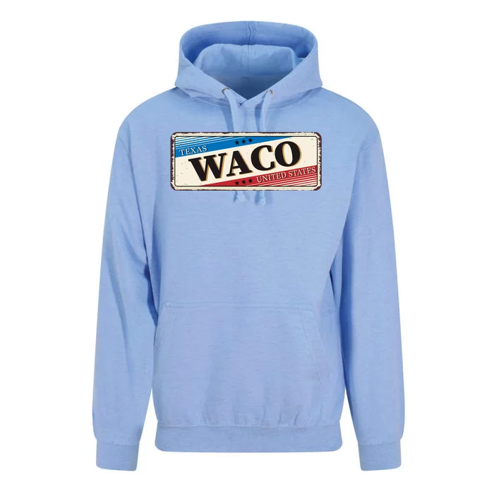 Waco Texas Unisex Surf Hoodie