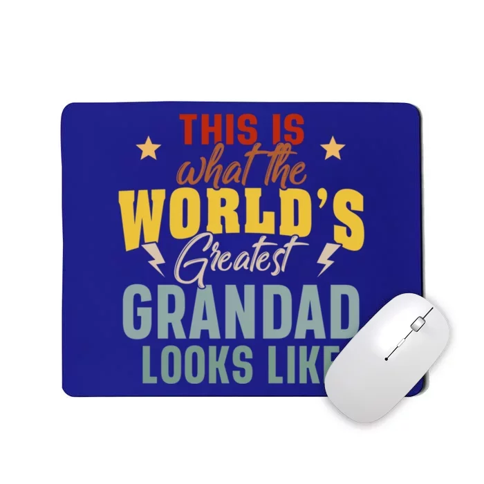 What The WorldS Greatest Grandad Looks Like Fathers Day Gift Mousepad