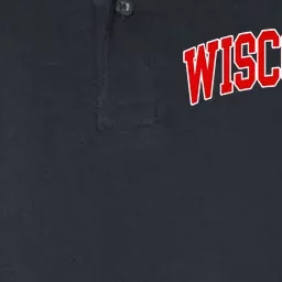 Wisconsin Throwback Softstyle Adult Sport Polo