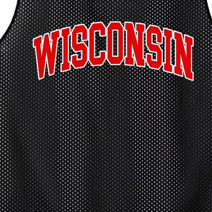 Wisconsin Throwback Mesh Reversible Basketball Jersey Tank